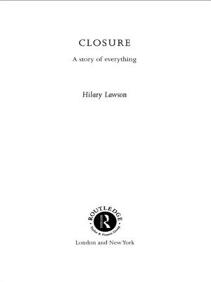cover image of Closure